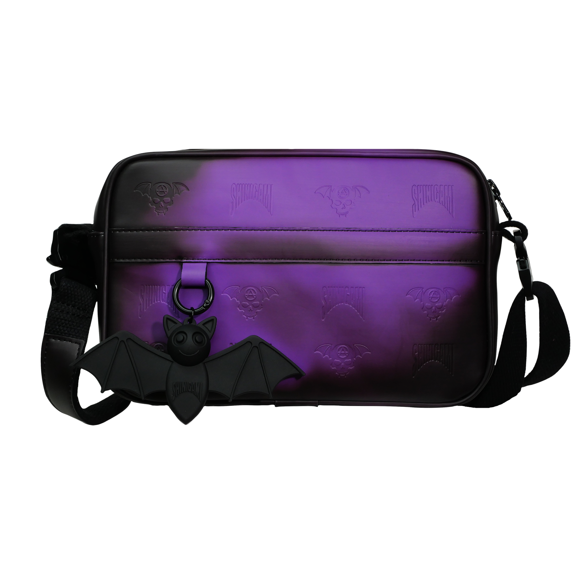 «BEEP THE BAT» THERMOCHROMIC CROSSBODY BAG PURPLE