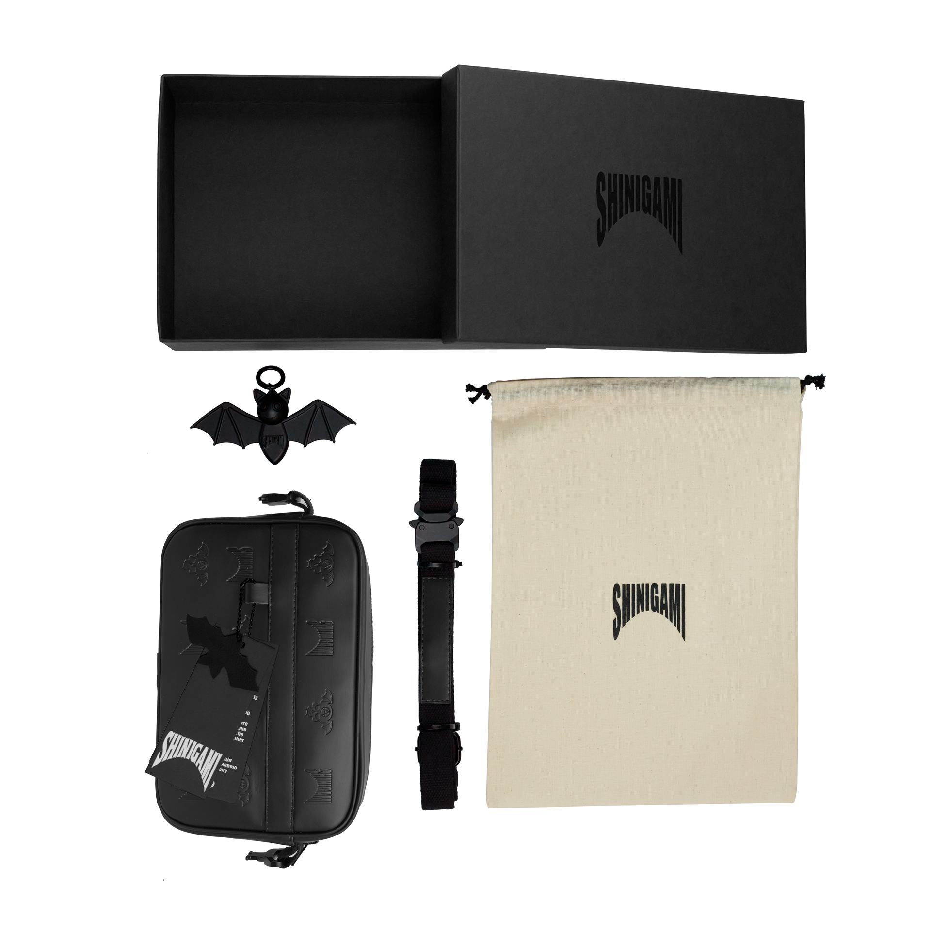 PRE-ORDER «BEEP THE BAT» THERMOCHROMIC CROSSBODY BAG WHITE