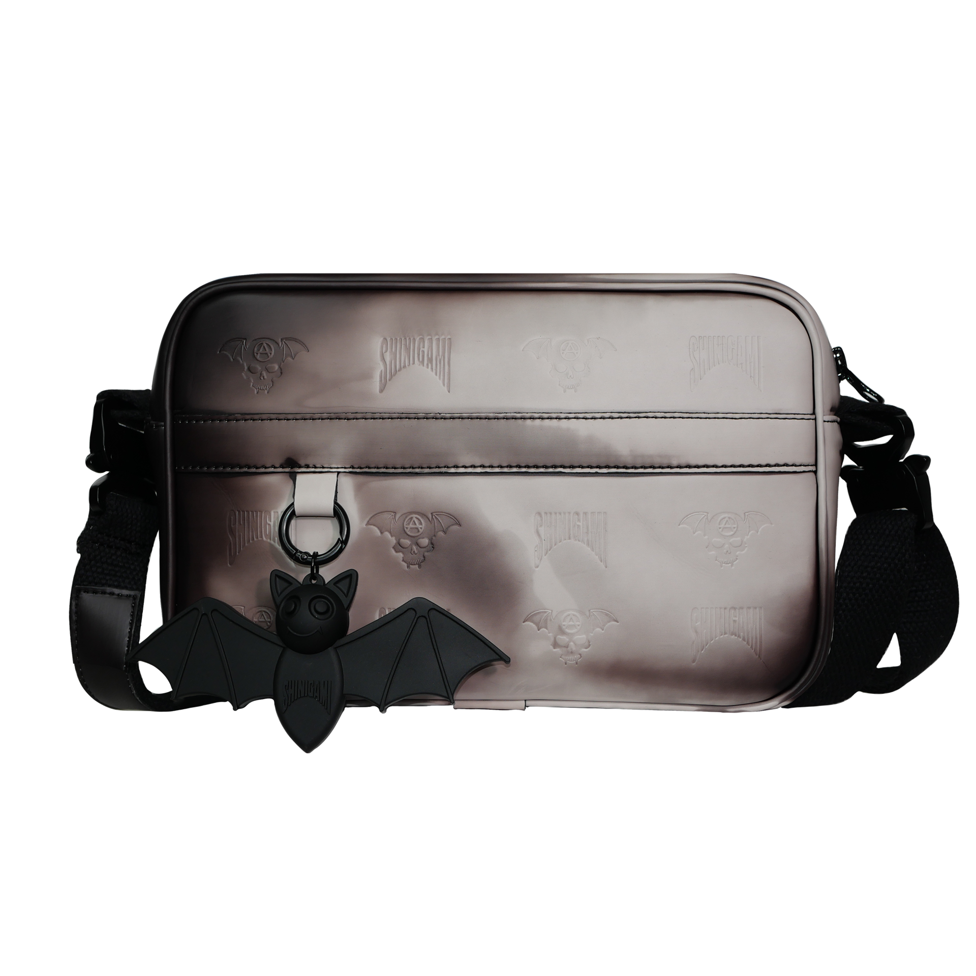 PRE-ORDER «BEEP THE BAT» THERMOCHROMIC CROSSBODY BAG WHITE