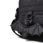 PRE-ORDER "BEEP THE BAT" CROSSBODY BAG - BLACK