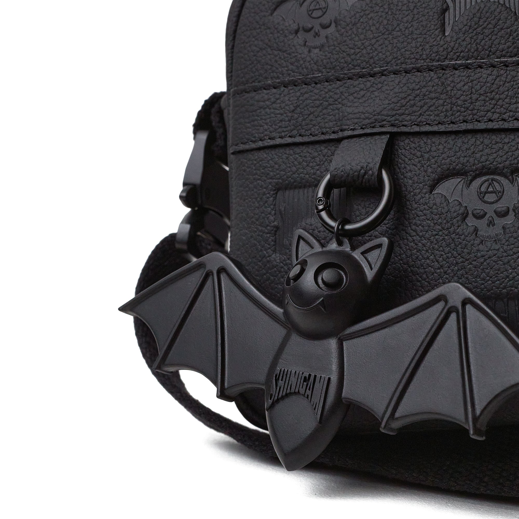 PRE-ORDER "BEEP THE BAT" CROSSBODY BAG - BLACK