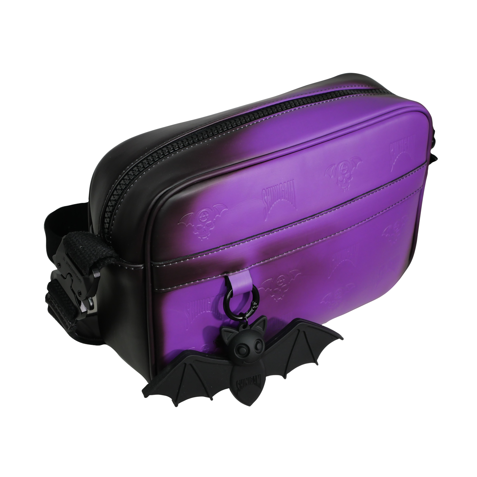 «BEEP THE BAT» THERMOCHROMIC CROSSBODY BAG PURPLE