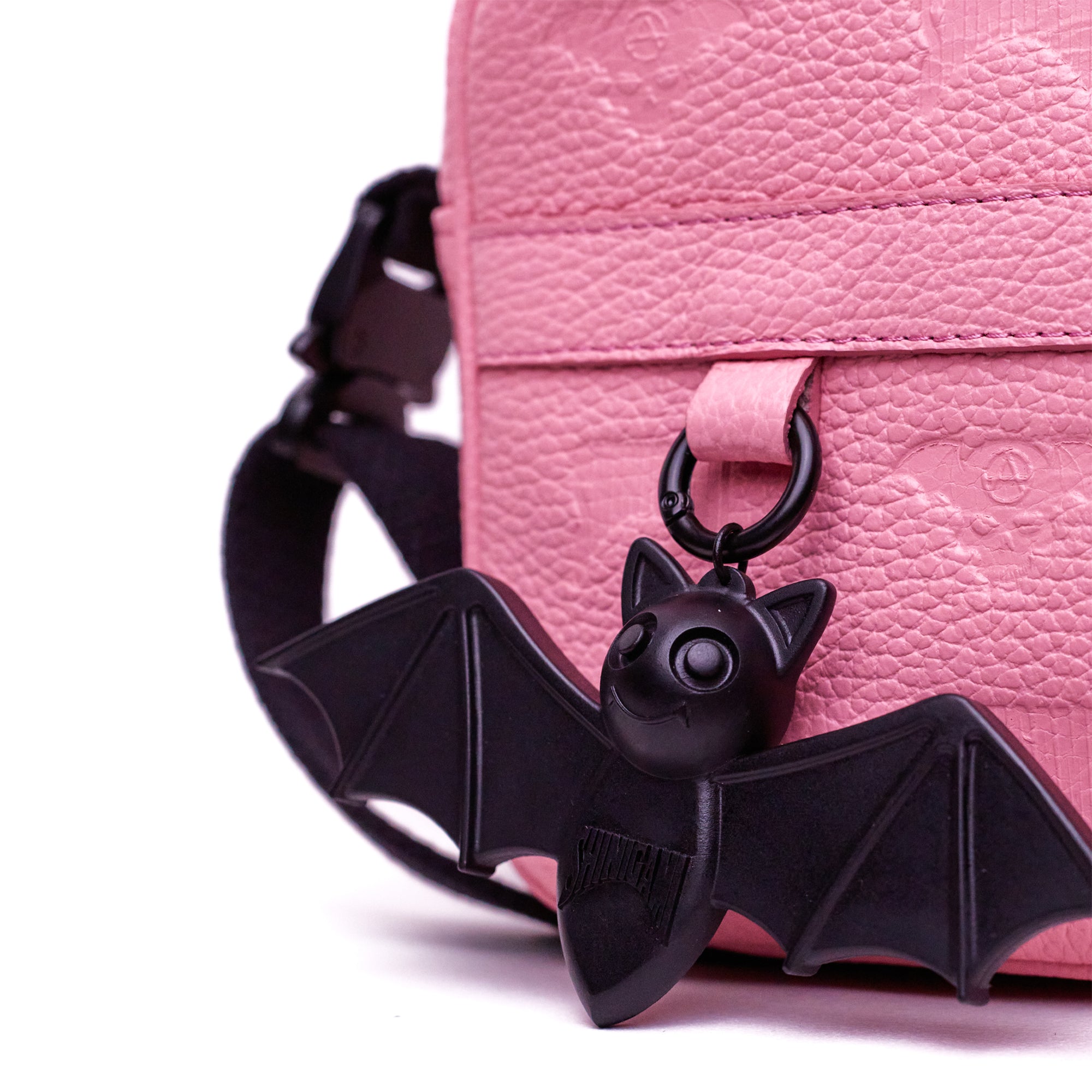 "BEEP THE BAT" CROSSBODY BAG - PINK