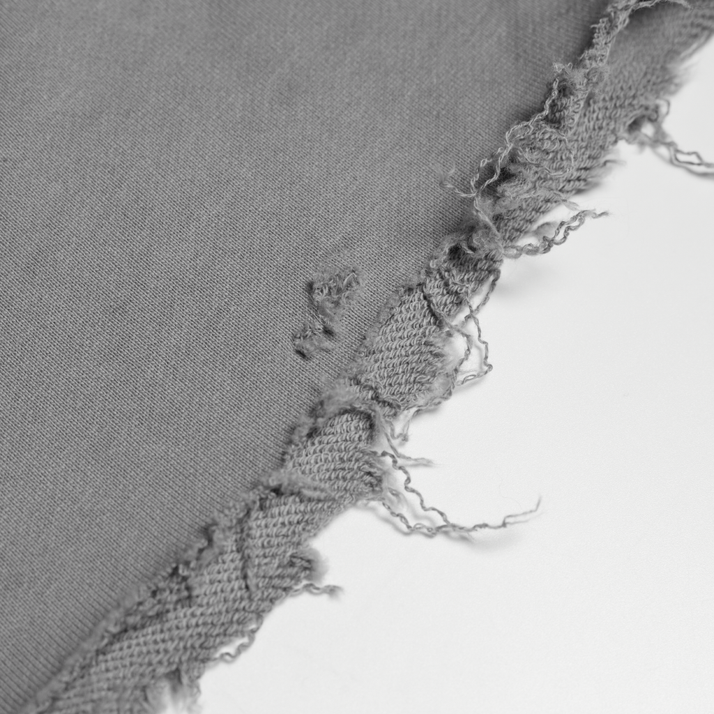 PRE-ORDER COAT OF ARMS DOUBLE WAISTED SHORTS - LIGHT GRAY