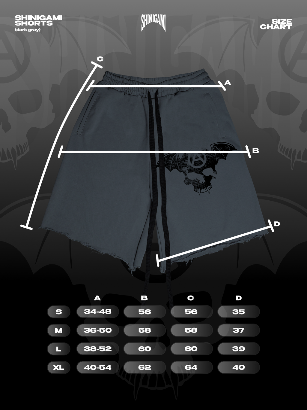 PRE-ORDER BOBBY SHORTS - DARK GRAY