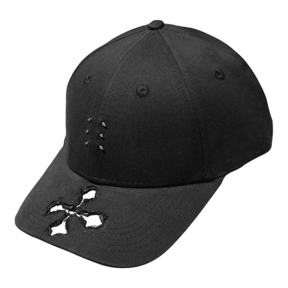CROSS CAP - BLACK