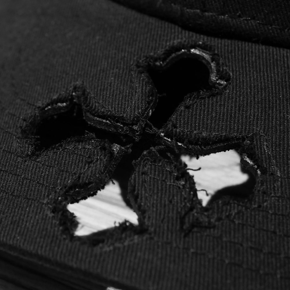 CROSS CAP - BLACK