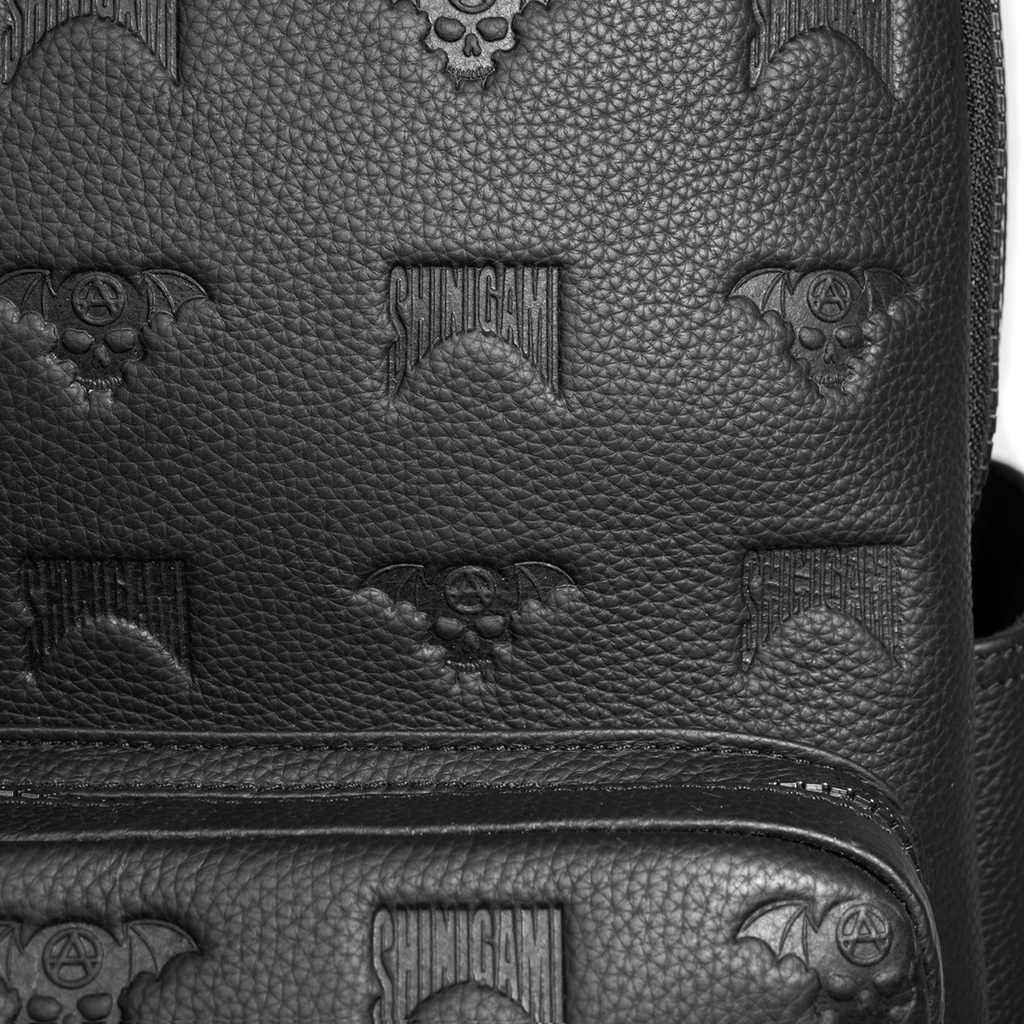 «BEEP THE BAT» LEATHER BACKPACK