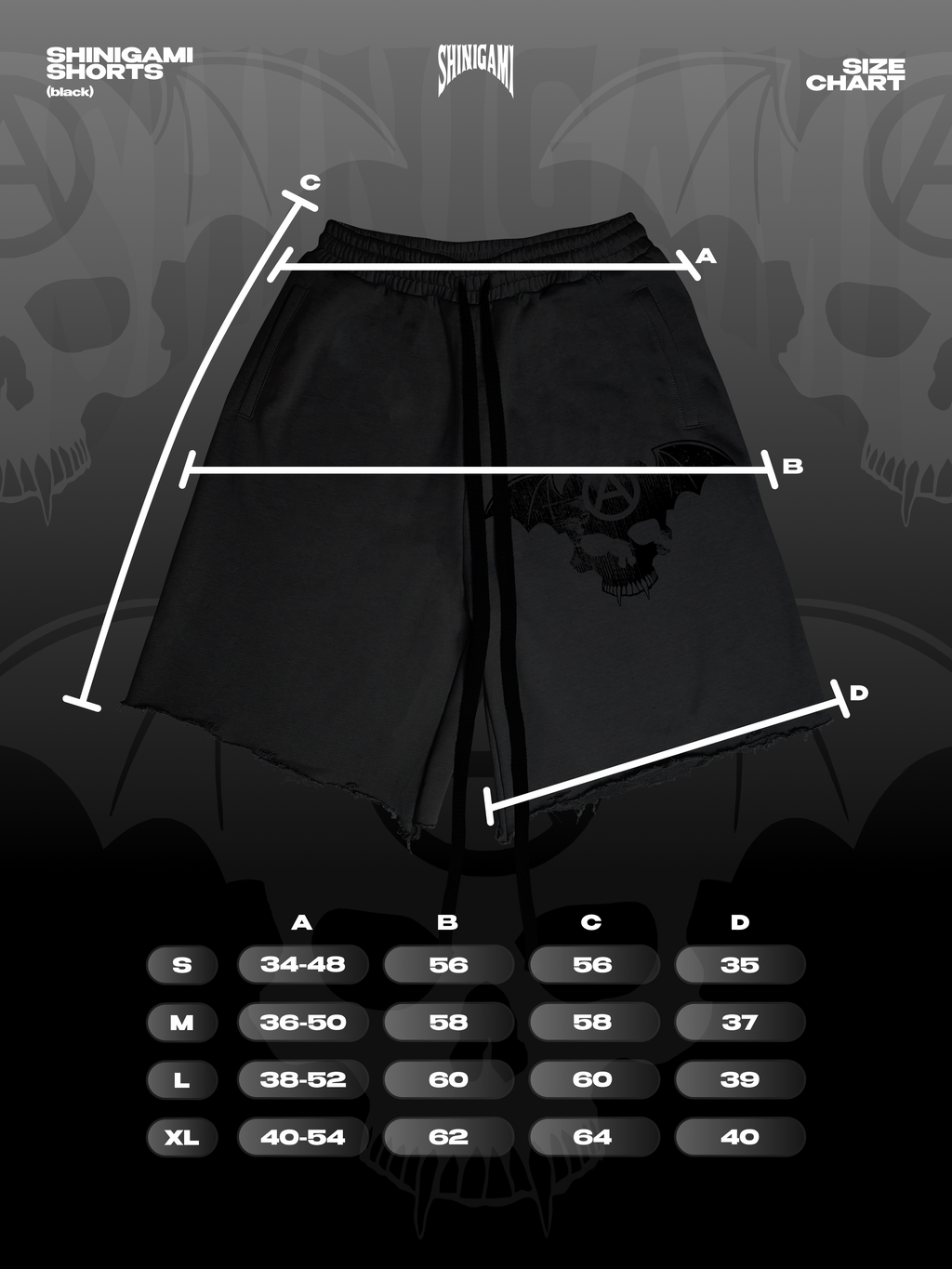 PRE-ORDER BOBBY SHORTS - BLACK