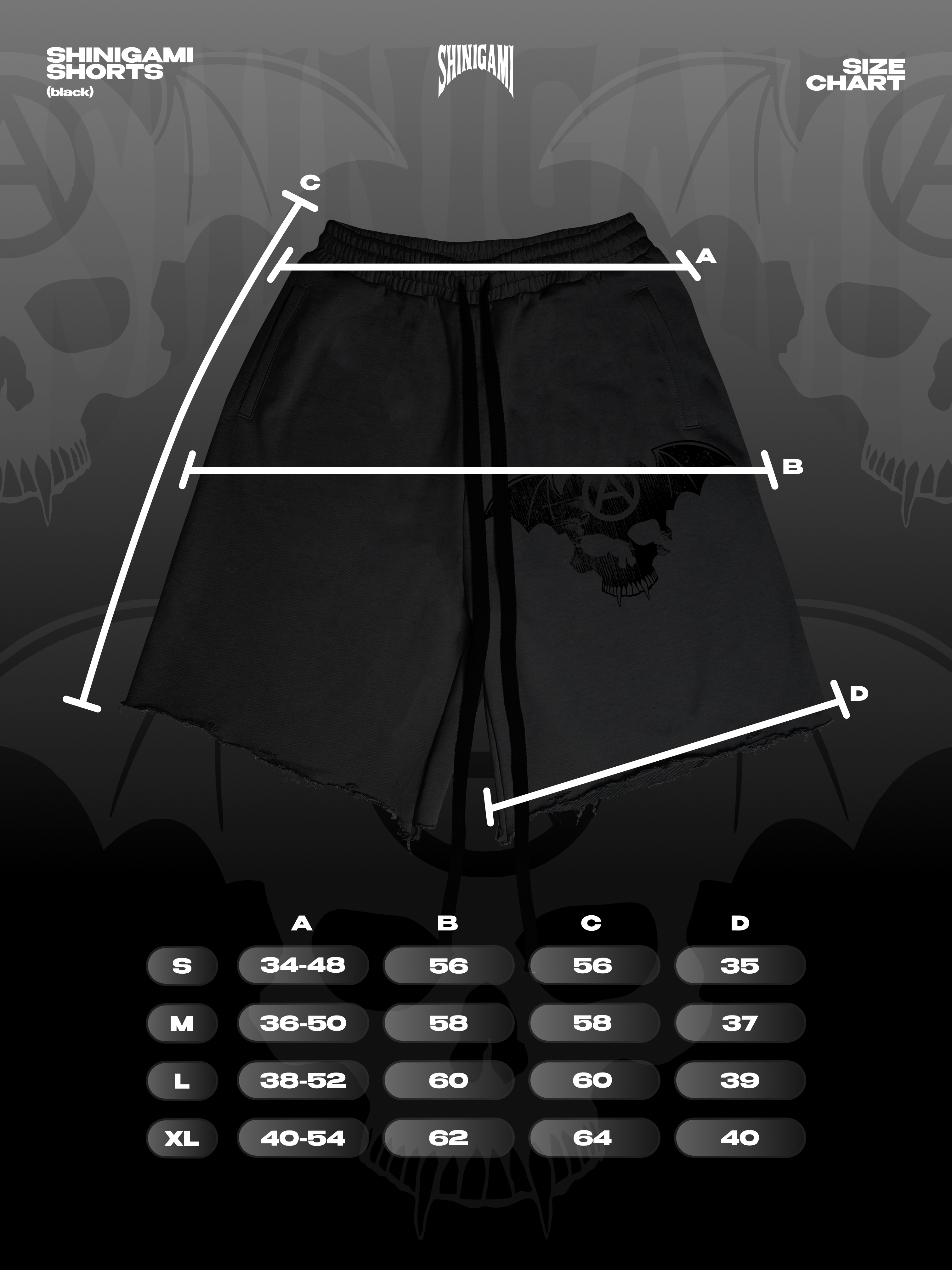 PRE-ORDER BOBBY SHORTS - BLACK