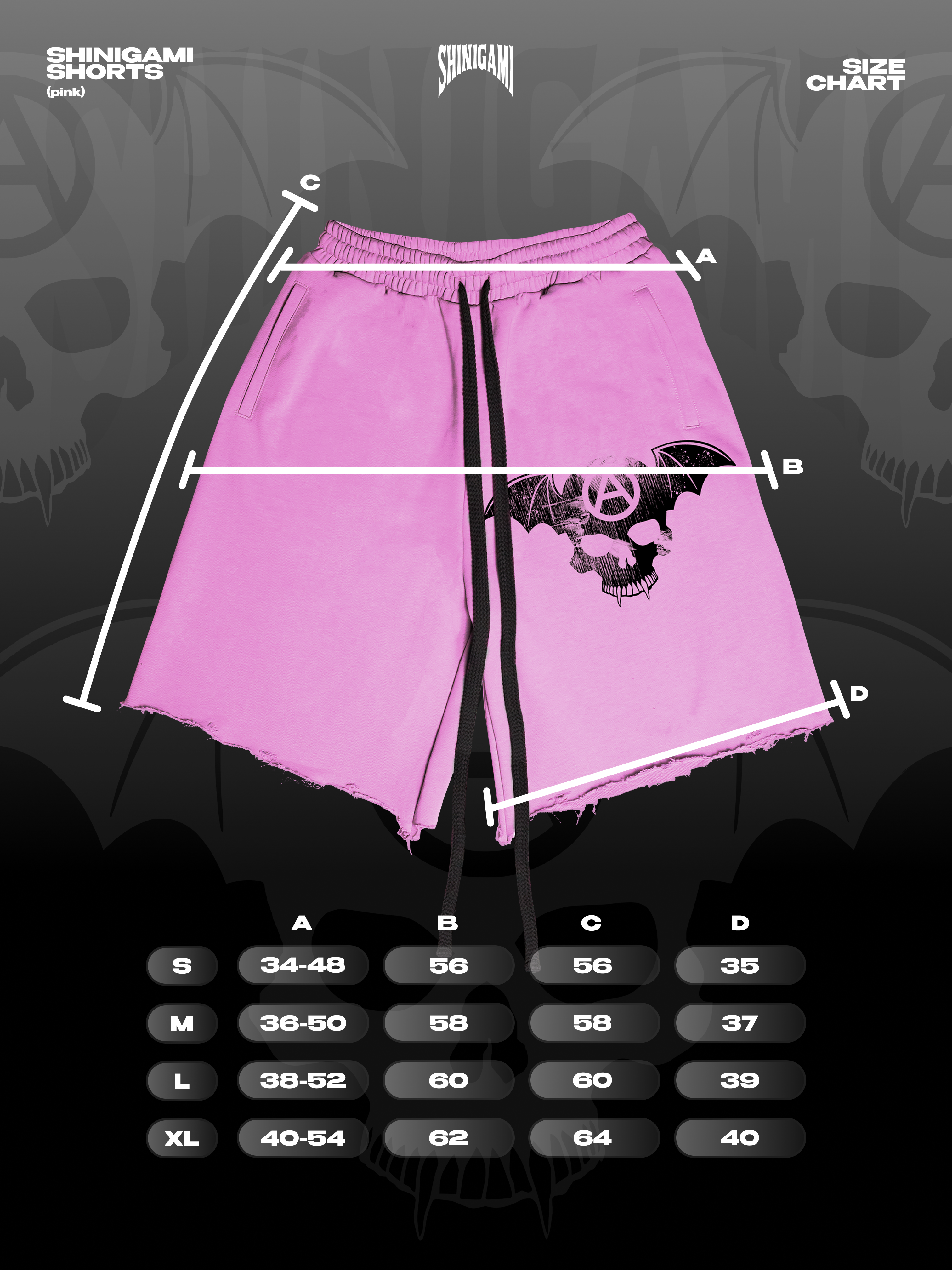 PRE-ORDER BOBBY SHORTS - PINK