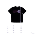 ANARCHY SHINE TEE BLACK
